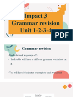 Impact 3 - Review Grammar