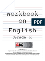 Workbook On English: (Grade 6)