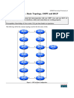 Module 1 - Basic Topology, OSPF and iBGP: The Following Will Be The Common Topology Used For The First Series of Labs