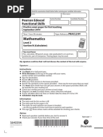 Functional Skills Mathematics Level2 Practice Paper SecB Sept 2019