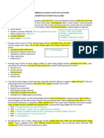 LATIHAN SOAL PATOLOGI ANATOMI 2