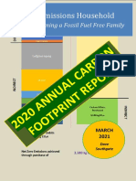 2020 Annual Carbon Footprint Report