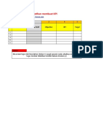 Format Tabel KPI