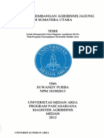 Kajian Pengembangan Agribisnis Jagung Di Sumatera Utara