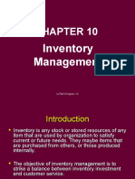 Inventory Management: Uitmk/Chapter 10