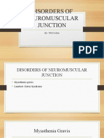 Autoimmune Disorder of NMJ