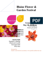 Blaine Flower & Garden Festival: Blaine Central Park May 17-19