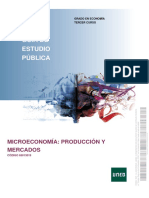 Guía de Estudio Pública: Microeconomía: Producción Y Mercados
