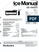 Technics SEA900s Pwramp