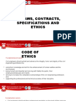 Ce Laws, Contracts, Specifications and Ethics: Ñas, Cavite