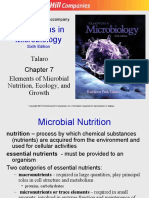 ELEMENTS OF MICROBIAL NUTRITION