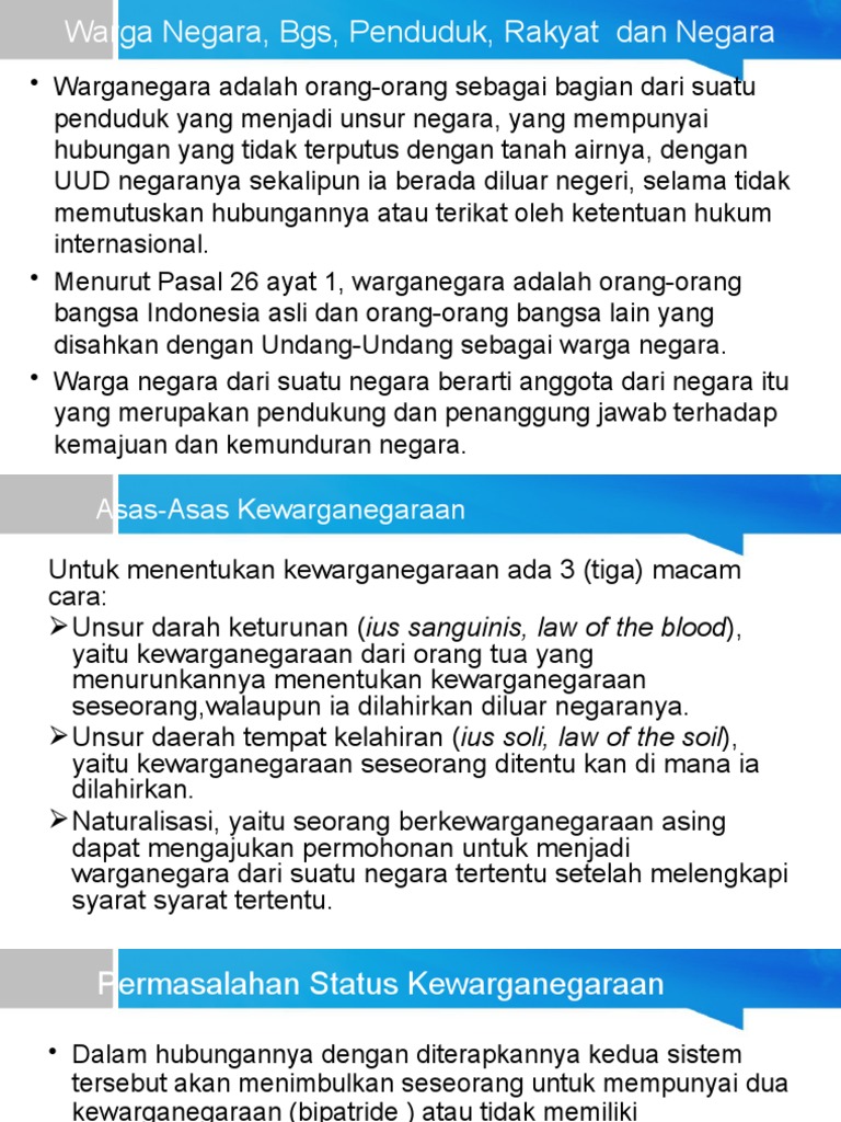 Warga Negara Pdf