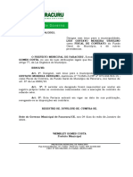 Port. 36 - Designar Fiscal Luis Gustavo Moreira