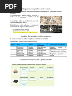 Ex. Caracteristicas das rochas magmáticas