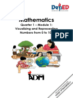 Math1 - Q1 - Wk1M1 - Visualizing and Representing Numbers From 0 To 100 - 08062020 1
