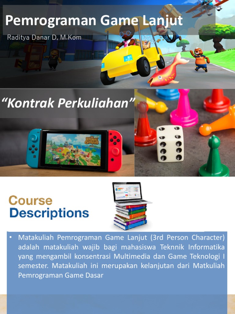 Silabus Pemrograman Game Lanjut | PDF | Seni | Komputer
