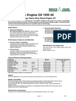 DF Premium Engine 10W-40 (2014)