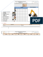2.9c Plant Equipment - Excavator Checklist