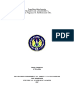 Tugas Ujian Akhir Semester Mata Kuliah Analisis Meta Dosen Pengampu: Dr. Heri Retnawati, M.PD