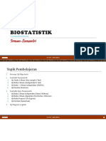 STATISTIK PARAMETRIK DAN NON PARAMETRIK TAHAP 2 BIOSTAT Pert 20