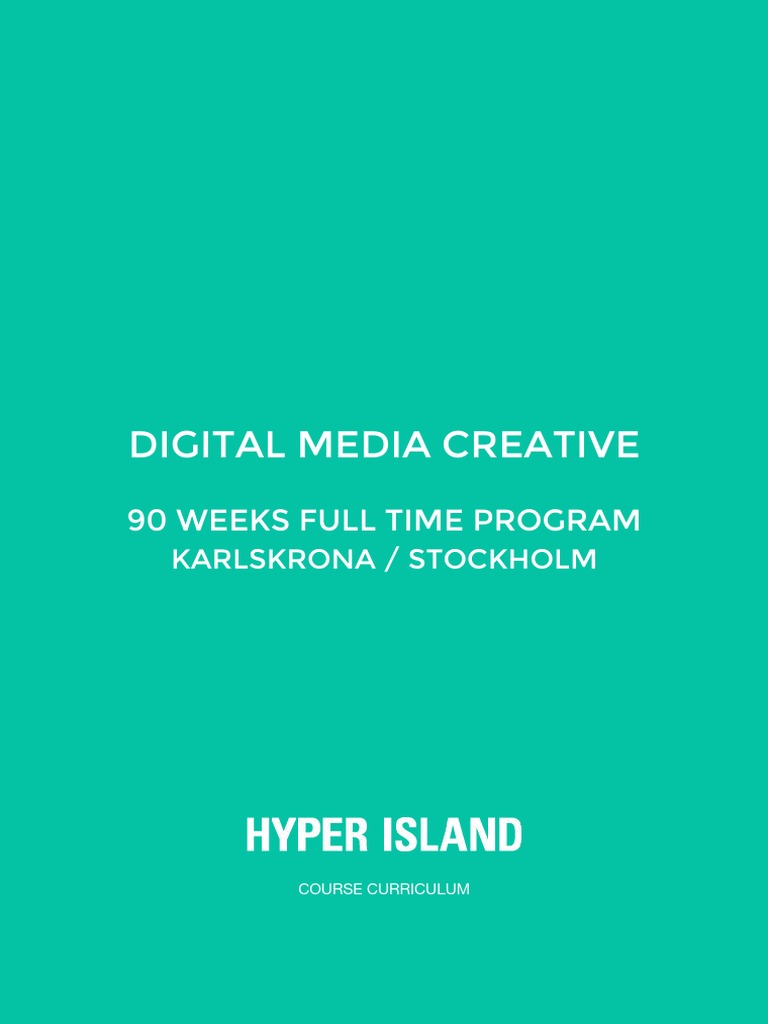 Digital Media Creative Program Overview | PDF | Strategic Management ...