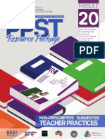 (RPMS Objective 6) PPST - RP - Module 20 - Feedback To Improve Learning