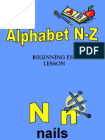 Alphabet Lesson 2