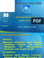 MENYONGSONG PERUBAHAN