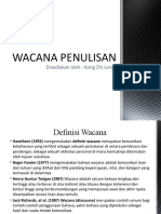 Wacana Penulisan