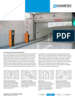 Car Park Barrier 3m Datasheet