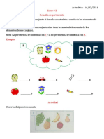 Saber # 2 Relación de Pertenencia