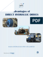 New Advantages of Hydraulic Drive
