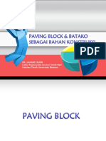 Materi 5 - Paving Block Dan Batako