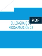 Introducción A La Programación C#