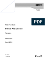 Private Pilot Licence: Flight Test Guide