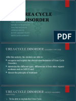 Urea Cycle Disorder: Group 3