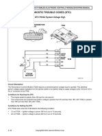 Diagnostic Trouble Codes (DTC) : DTC P0563 System Voltage High