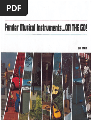 Fender 1968 Catalog