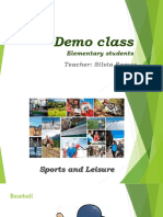Demo Class: Elementary Students