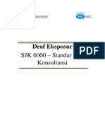 Naskah Draf Eksposur SJK 6000 - Standar Jasa Konsultansi