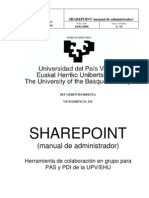 Sharepoint Manual-Admin