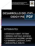 Desarrollo de Ojo, Oido y Piel