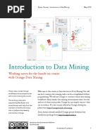 Introduction To Data Mining Using Orange