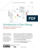 Introduction To Data Mining Using Orange
