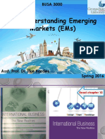 Understanding Emerging Markets (Ems) : Dr. Ilke Kardes Busa 3000