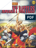 Warhammer Ancient Battles - Core Rule Book