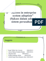 Success in Enterprise System Adoption - Kelompok 3