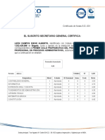 Certificado Tecnico Profesional en Procesos Administrativos