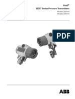 Field 2600T Series Pressure Transmitters: Operating Instruction