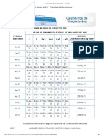 Calendario de Vencimientos - Personas